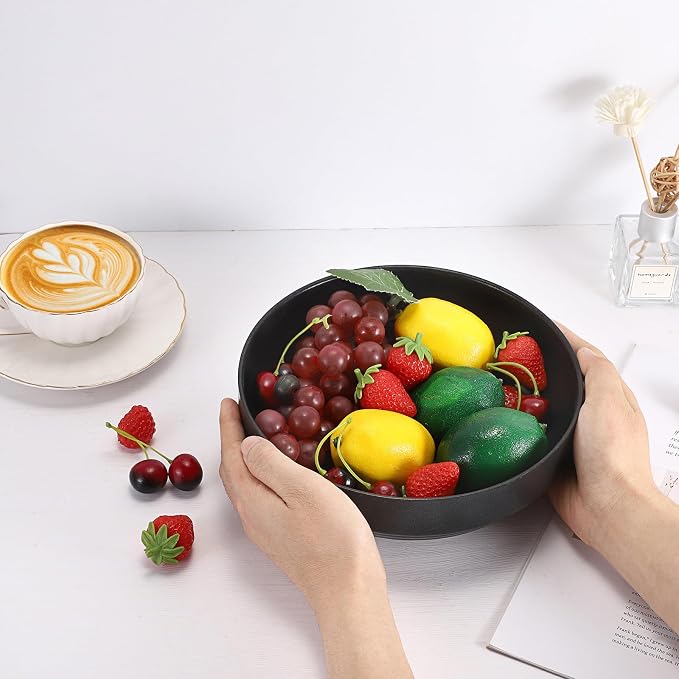 Key Bowl for Entryway Table, 8.3" Decorative Bowl for Keys, Round Candy Dish - Image 4