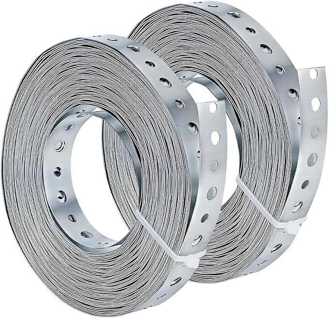 UNICRAFTALE 2 Roll 30m Metal Pipe Strap Metal Strapping by UNICRAFTALE