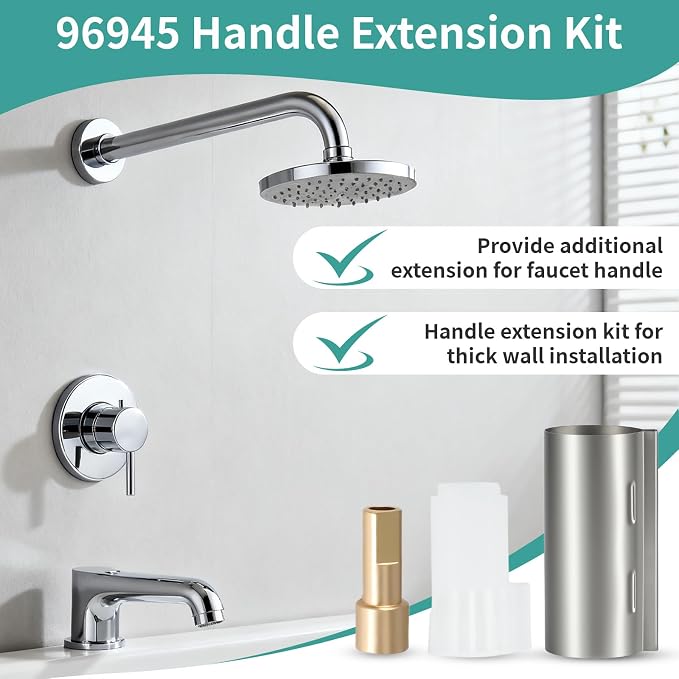96945 Shower Extension Kit Replacement Compatible - Image 6