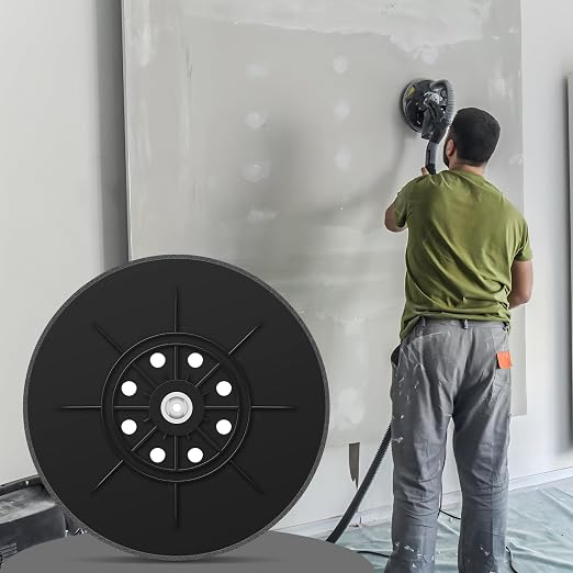 9 Inch 8 Holes Sander Pad Hook and Loop Drywall Backing Pad - Image 5