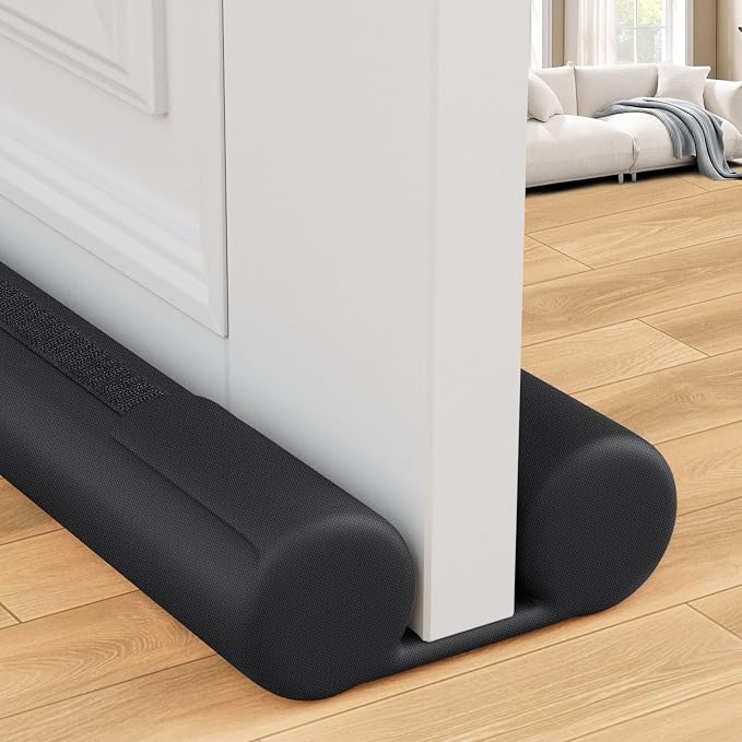 Under Door Draft Stopper, Covers Gap Up to 2.36", 38 Inch, Adjustable Sweep by Unknown