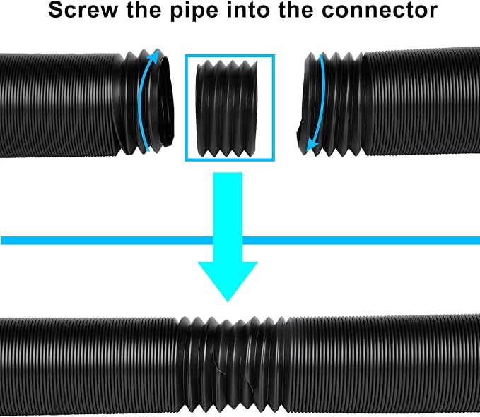 Prestantious 6.6ft Extra Extension Flexible Pipe - Image 3