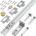 Closet Bifold Door Hardware & 30 Inch Track Kit, Folding Bi-Fold Door Rail | by OcyfymHome