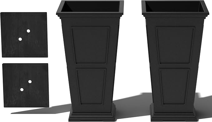 Veradek Brixton Series Tall Plastic Planter by VeradekOutdoor