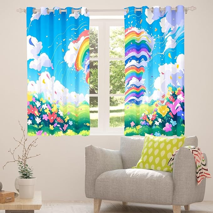jejeloiu 3D Tornado Blackout Shades Window Treatments Natural Disaster Window - Image 4