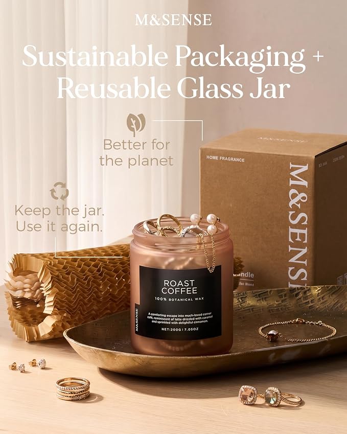 M&SENSE Lavender Citrus Scented Candles - Image 9