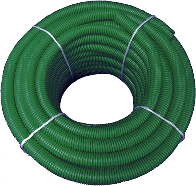 Flexible Polyethylene HDPE Non-Split Corrugated Wire Loom Tubing by HydroMaxx