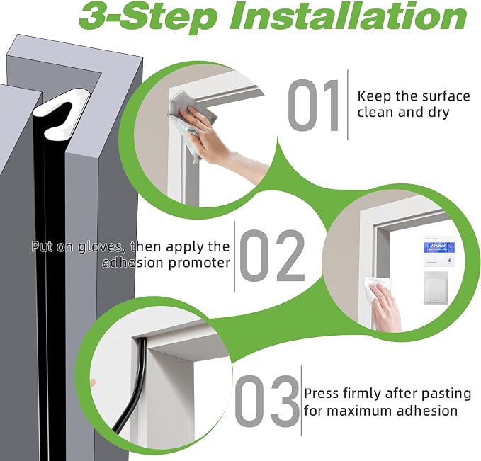 Weather Stripping Door Seal Strip - Image 9