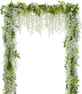 Lvydec Wisteria Artificial Flowers Garland by Lvydec