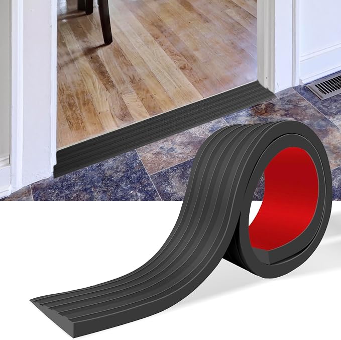 Threshold Ramps for Doorways Self-Adhesive Rubber Threshold Strip | Rubber by Heonay