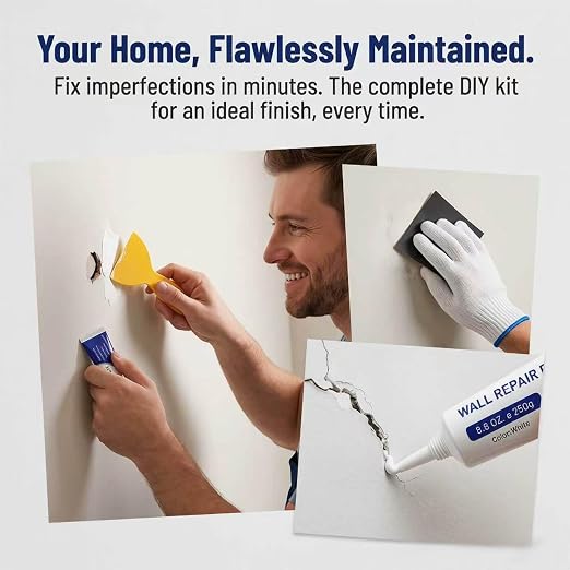 Efficient Wall Repair Paste Kit - Image 2