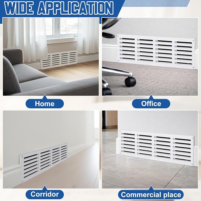 Leinuosen 1 Pcs 32 x 8 Inch Return Air Vent Cover Fit - Image 6