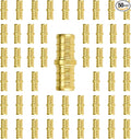 50-Pack 1/2 Inch PEX Coupling | Brass by SUNGATOR