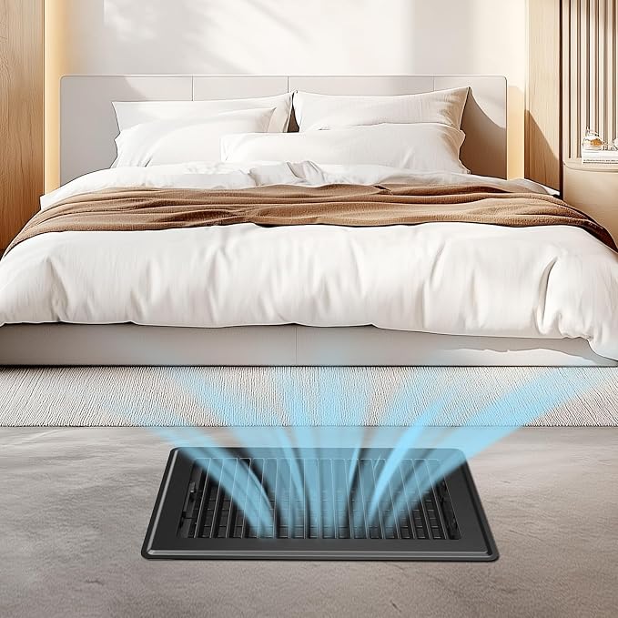 Floor Register Fits 6"x 10" & 10"x6" Duct Opening - Image 5