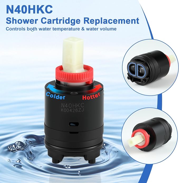 N40HKC Shower Cartridge Replacement, - Image 4