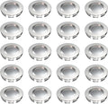20 Pack Knockout Seals, Galvanized Steel Electrical Box Plugs, Zinc-Plated Rust by Wocloer