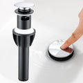 TIORIY Chrome Pop Up Bathroom Sink Drain, by TIORIY