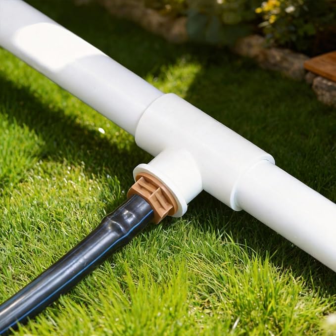 PVC to Drip Irrigation Adapter, 1/2" PVC Male Pipe Thread x 1/2" Drip - Image 4