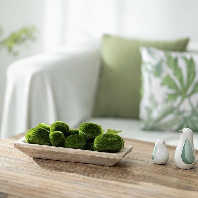 Hanobe Solid Wooden Decorative Bowl - Image 3