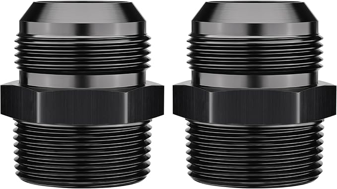 EVIL ENERGY 20AN Male Flare to 1-1/4" NPT Pipe Fitting Adapter Straight by EVILENERGY