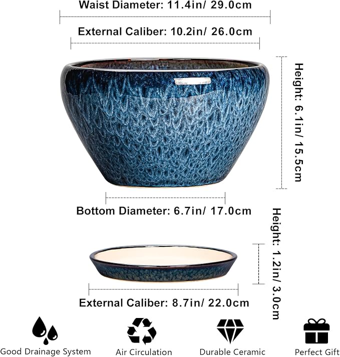 Ceramicfor Ceramic Planter 11 Inch - Image 2