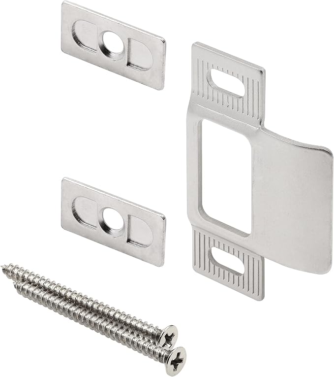 Prime-Line U 94865 2-3/4 in. x 2-1/8 in. Adjustable Strike, Three Piece by Prime-Line