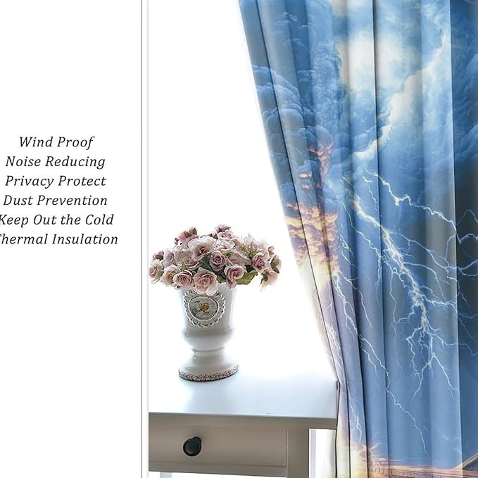 Tornado Lightning Blackout Curtains - Image 6