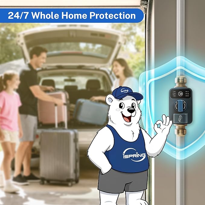 iSpring LS43WL Smart Leak Detector, 1 Wired + 1 Wireless - Image 6
