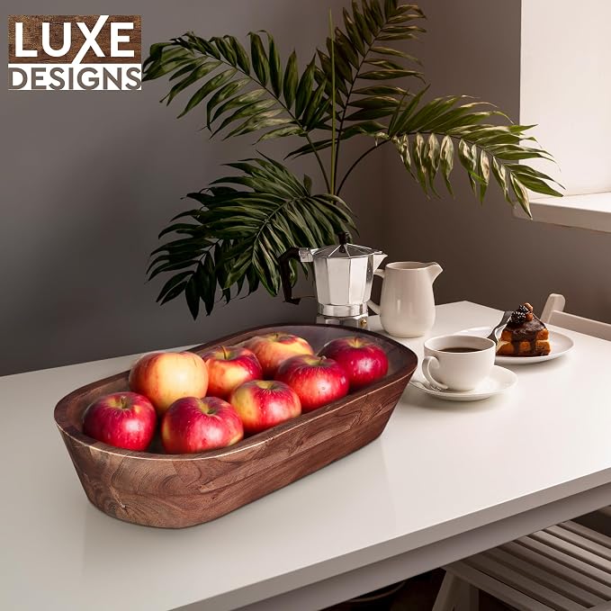 Wooden Dough Bowl - Image 8
