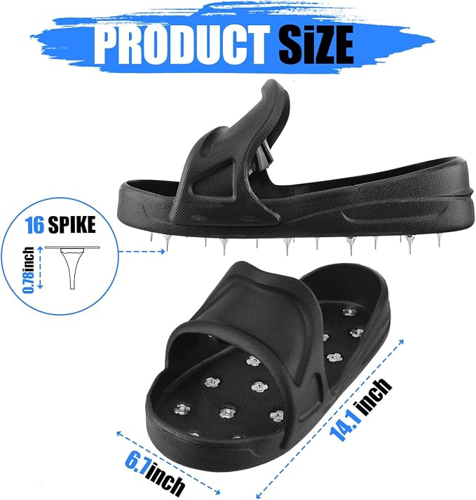 Sharp Epoxy Floor Spiked Shoes for Resinous Coatings EVA Soft Material Spiked - Image 3