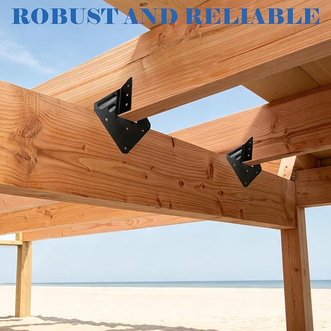 Hurricane Tie for Rafters, Seismic Rafter Connector Bracket, Anti-Wind Roof - Image 2