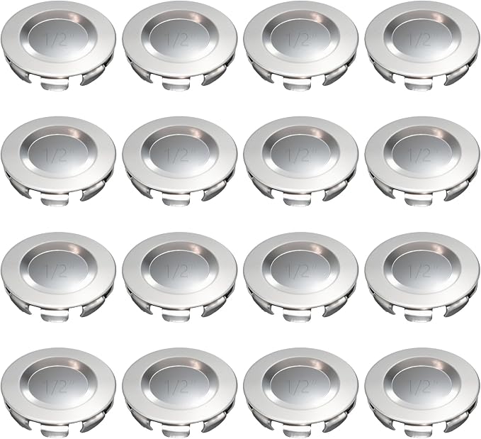 12 Pcs Stainless Steel Electrical Box Knockout Plugs by Wocloer