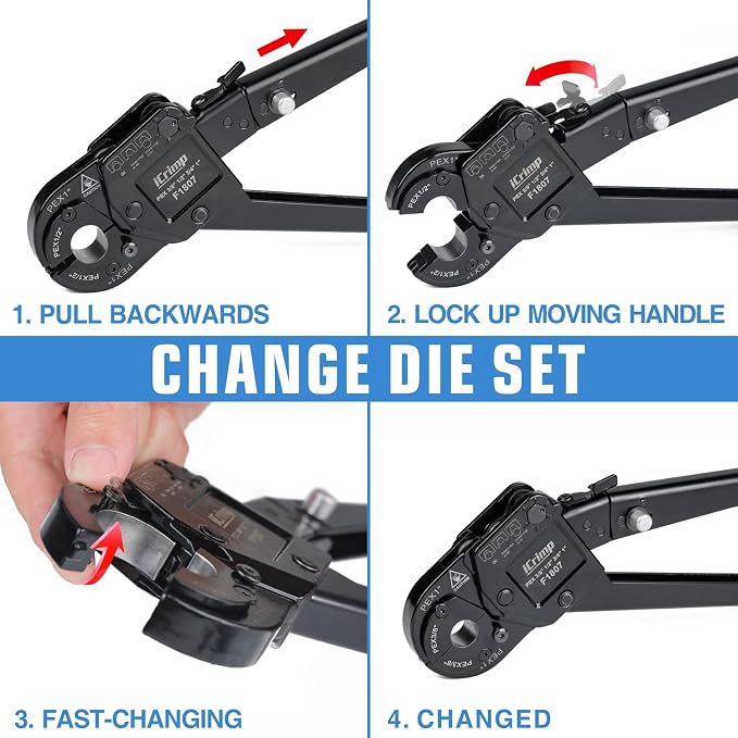 iCrimp KIT-FACL PEX Crimping Tool Kit - Image 8