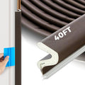 Weather Stripping Door Seal, 40 FT Kerf Foam Strip by HomeExpert
