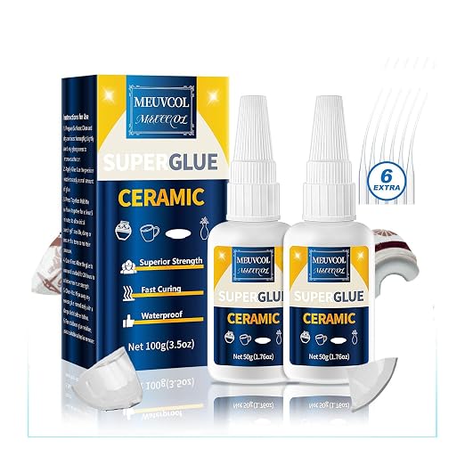 Ceramic Glue Repair Kit, 100g by Meuvcol