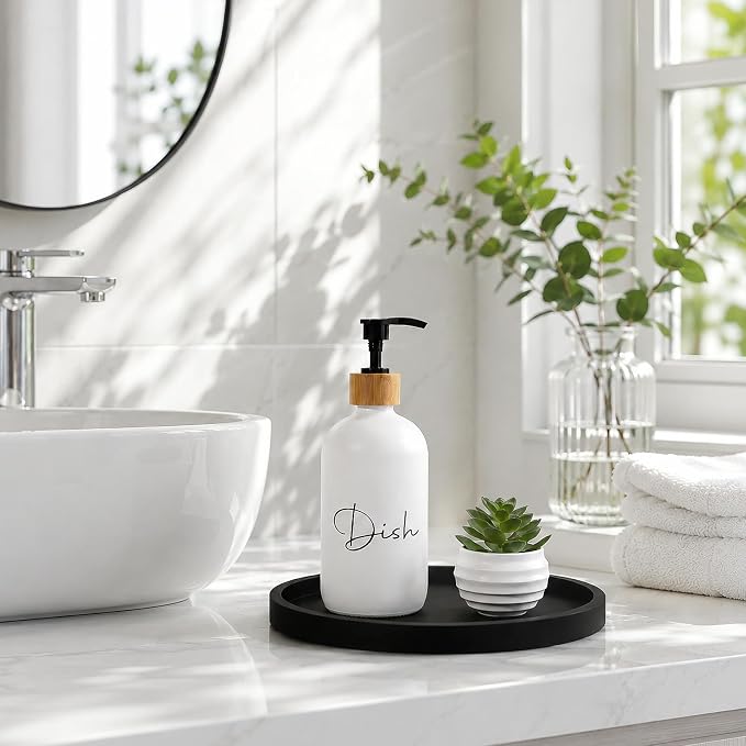 Silicone Bathroom Tray Coffee Table Decor Perfume Organizer, Scratch-Resistant - Image 2