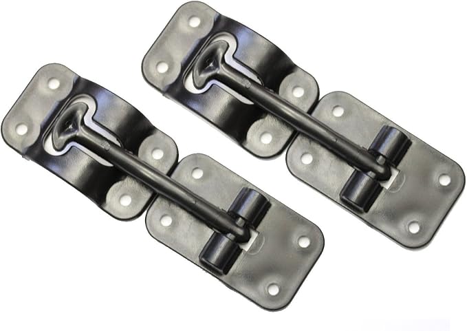 2 Pack: RV T-Style Door Holder Catch 3-1/2" by HamiltonBowes