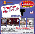 Stepsaver Products USA Made Self-Adhesive Trump Wall Repair Patch Kit Smooth by StepsaverProducts