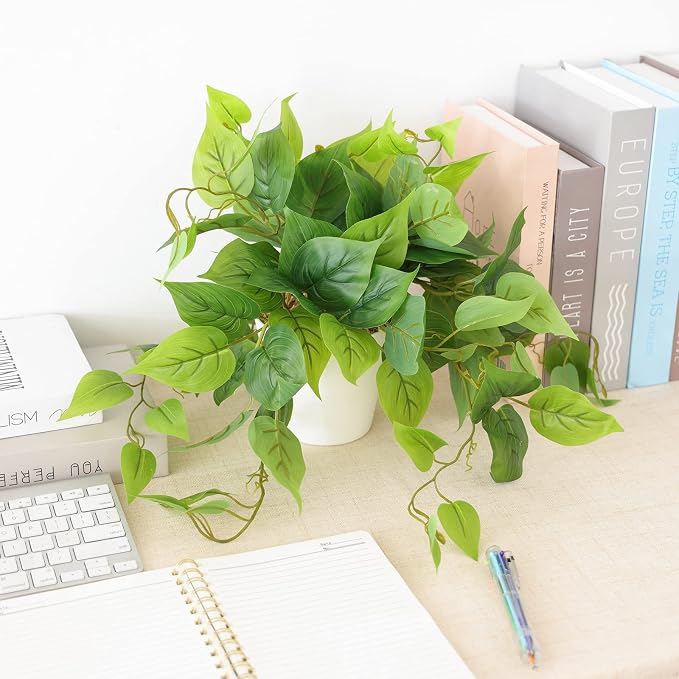 CEWOR Artificial Plants Fake Pothos - Image 4