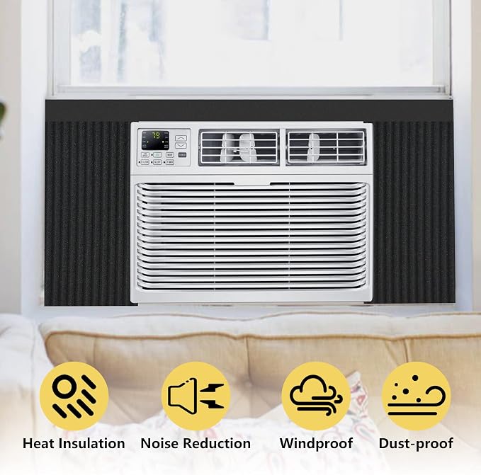 Window Air Conditioner Foam Insulated Panels, 3.2 Ft x 1 Roll - Image 6