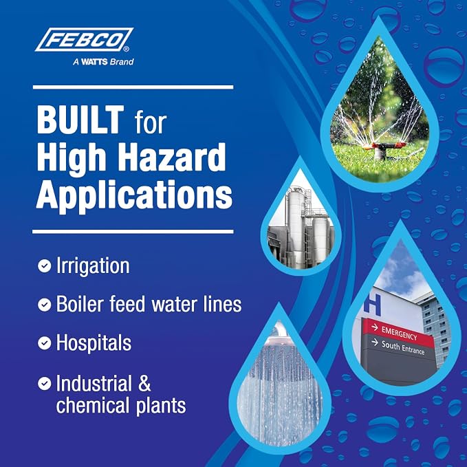 Febco LF825Y RPZ Backflow Preventer, Lead-Free Bronze, Y Pattern - Image 8
