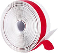 TORRAMI Silicone Door Sweep Draft Stopper 2 inch Width 20 Feet Length, Seal by TORRAMI