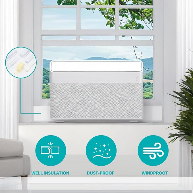 Foam Block for Midea U Shaped Window Air Conditioner Units, Air Conditioner - Image 2