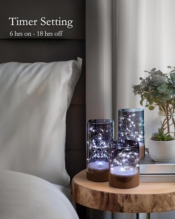 Homemory Flickering Flameless Candles - Image 7