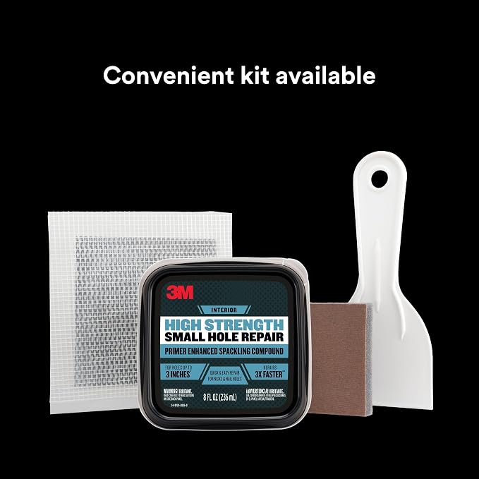 3M High Strength Small Hole Repair, 8 oz | Small Hole Repair Primer Enhanced - Image 6