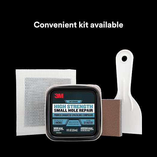 3M High Strength Small Hole Repair Kit | Wall Hole Repair Kit - Image 2