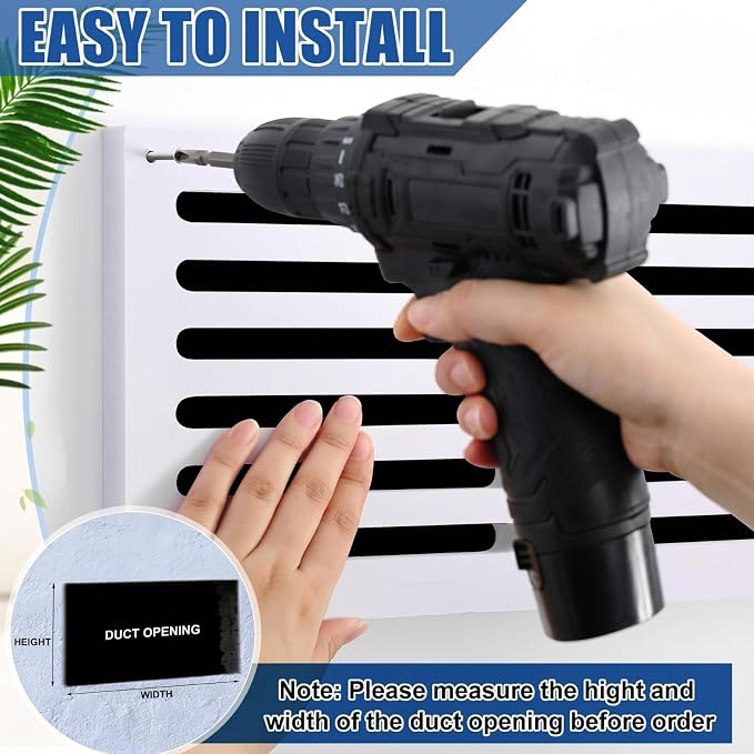 Leinuosen 1 Pcs 32 x 8 Inch Return Air Vent Cover Fit - Image 5