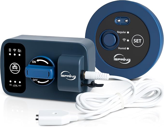 iSpring LS43WL Smart Leak Detector, 1 Wired + 1 Wireless by iSpring