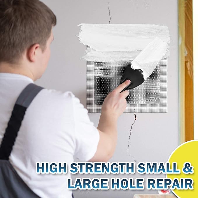 Drywall Repair Kit Upgraded Size, 10 x 10 Inch Drywall Patch Kit Large Hole - Image 6