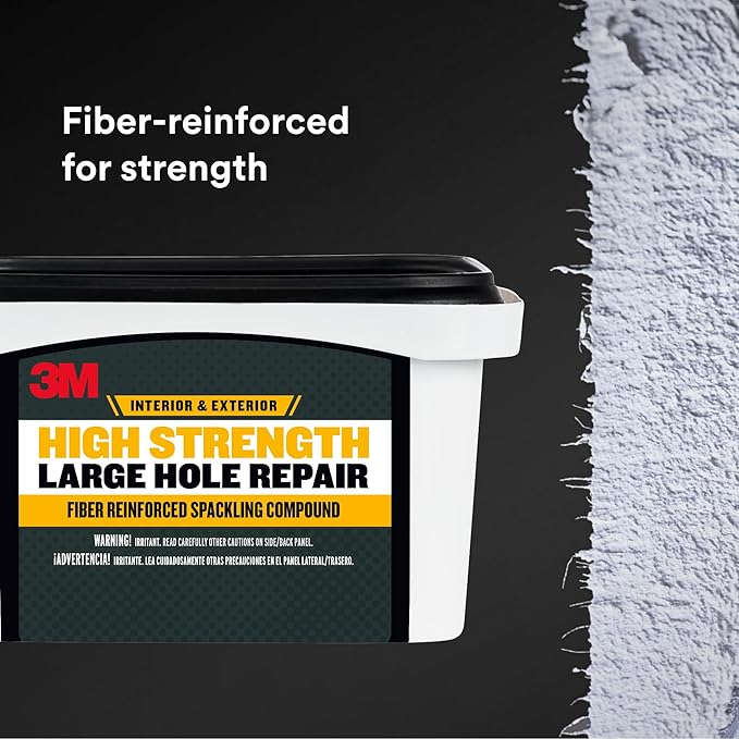 3M High Strength Large Hole Repair Kit | Wall Hole Repair Kit - Image 5